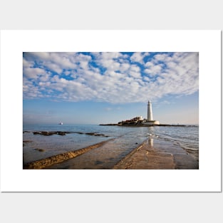 Spring Sunshine at St Marys Island Posters and Art